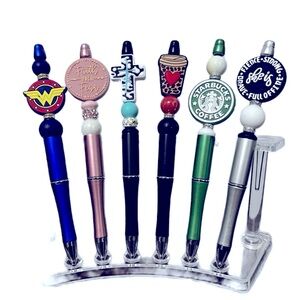 Introducing the Beaded Pen, a stylish .